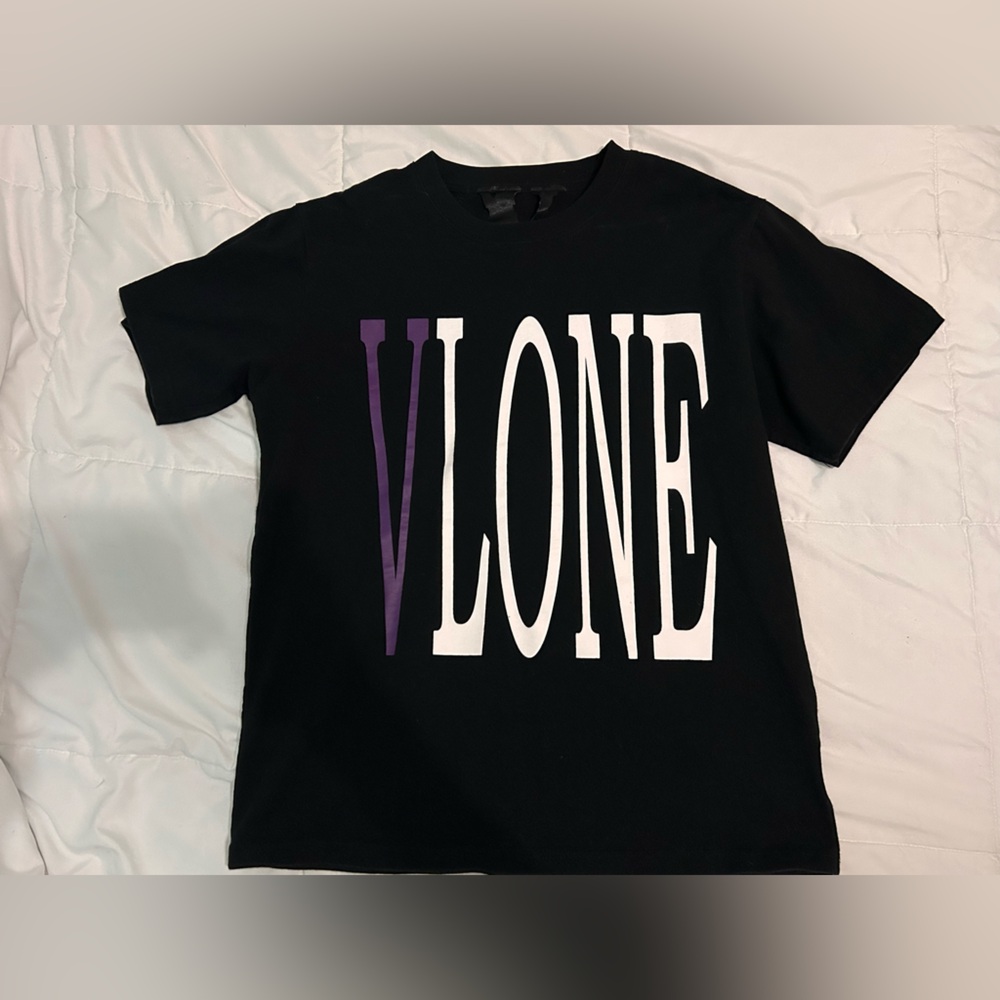 VLONE Black and purple T-shirt